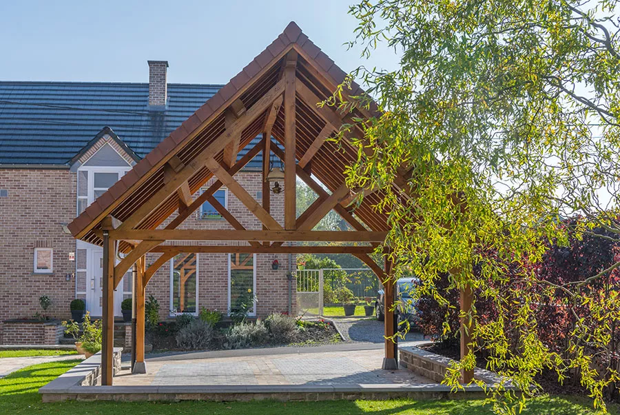 Anderlues réalisation carport 