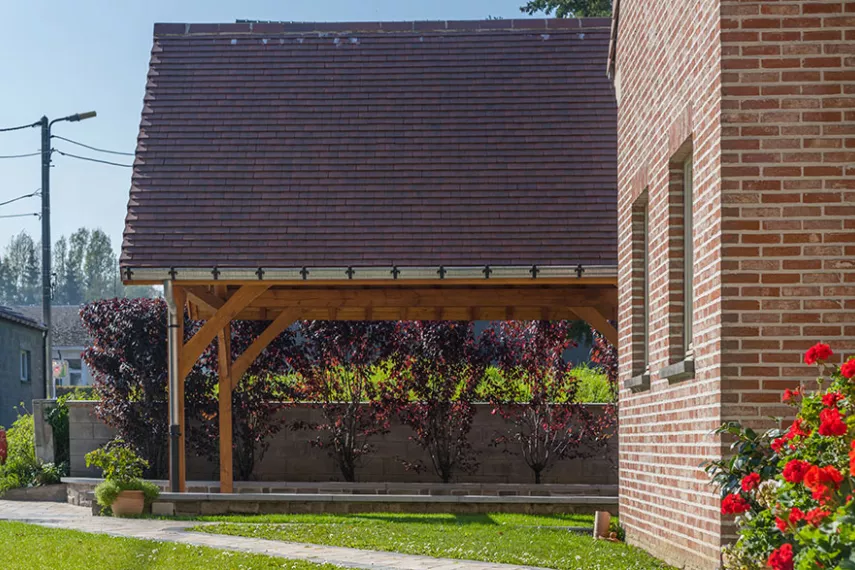 Anderlues réalisation carport 