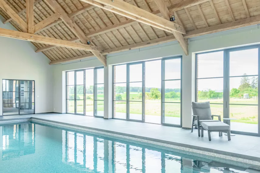 Poolhouse en bois