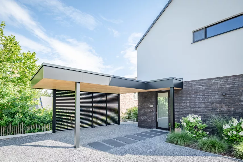 Carport contemporain 