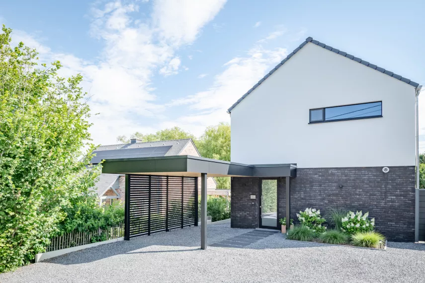 Carport contemporain 
