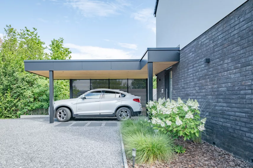 Carport contemporain 