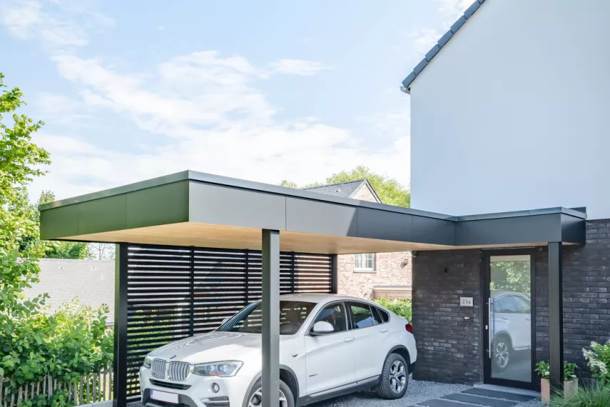 Carport contemporain 