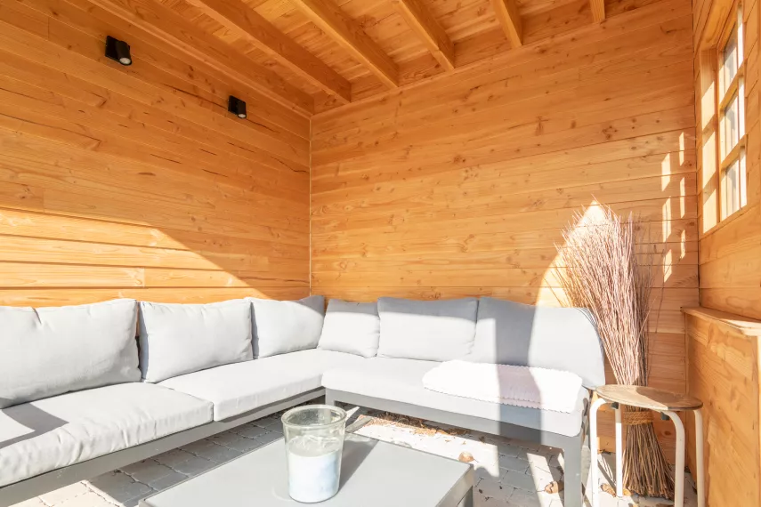 Couverture de terrasse grez d'oiseau 