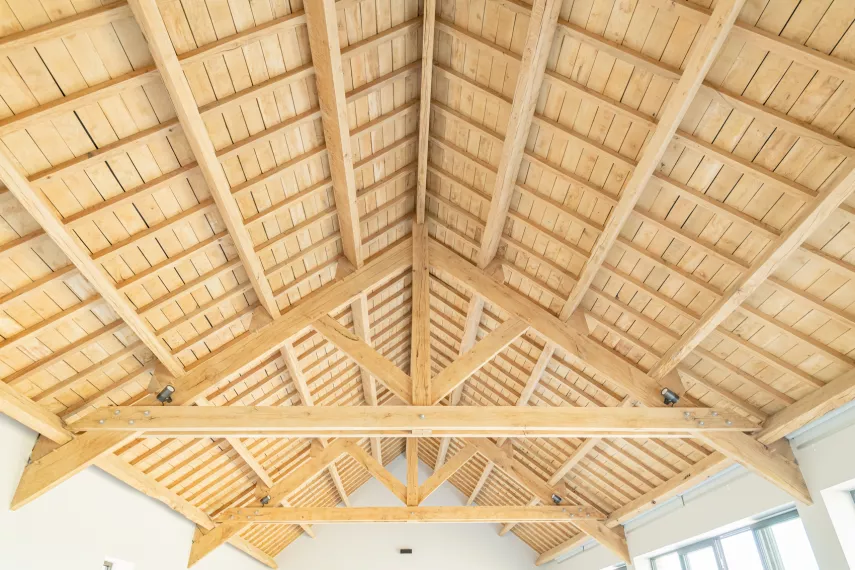 Poolhouse en bois