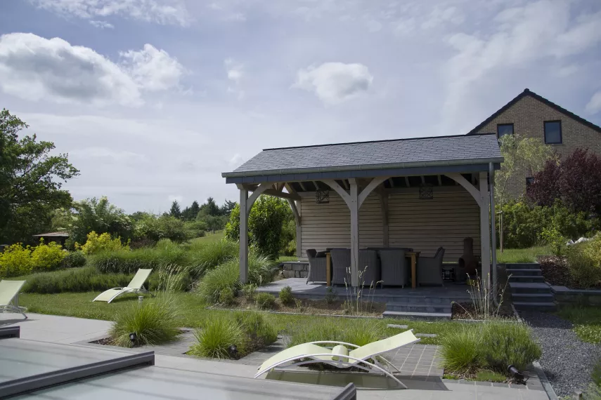 Terrasse couverte erpent 