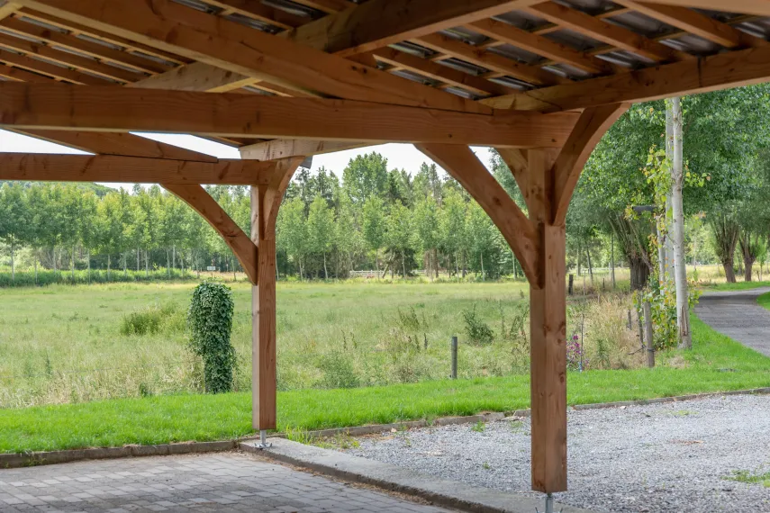 Carport 1 pan à Bierges