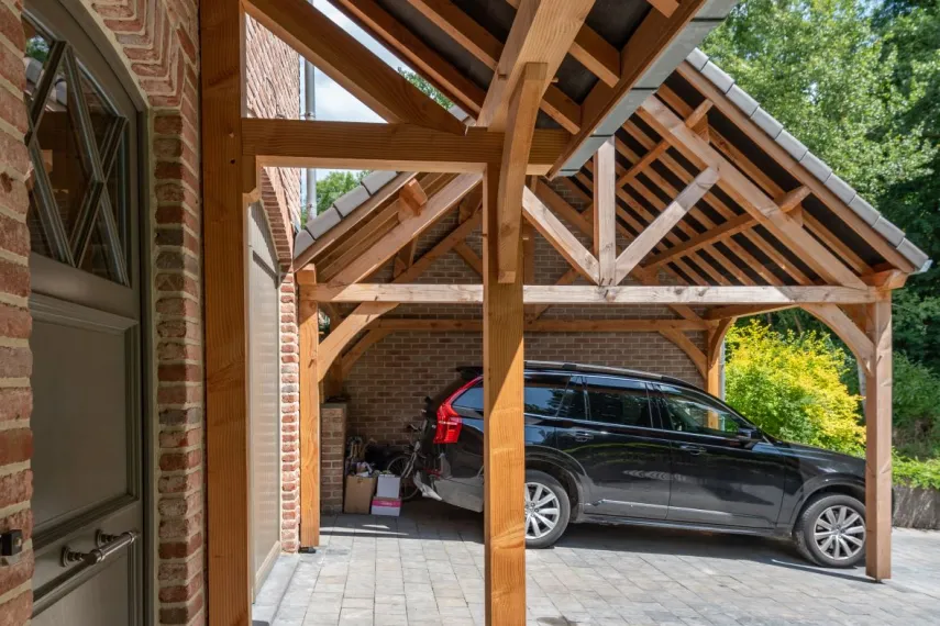 Carport Piétrebais