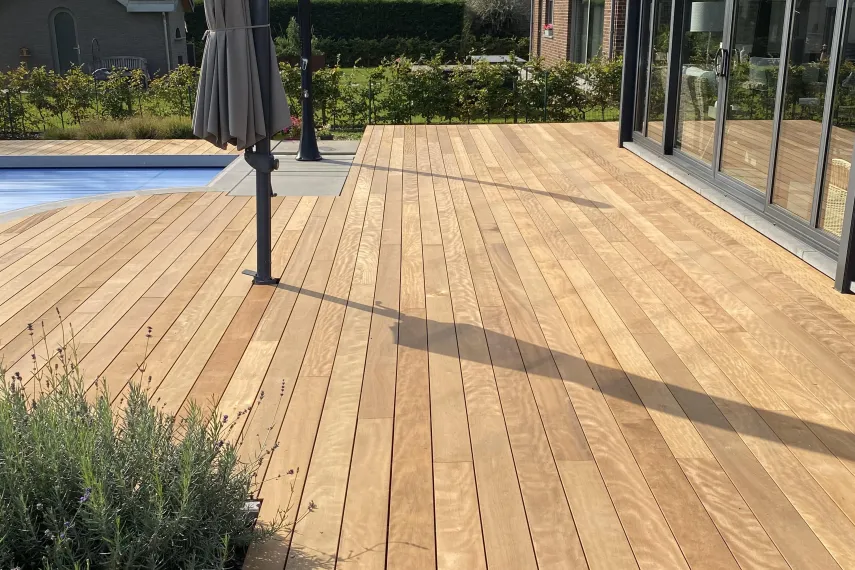 Terrasse en Itauba