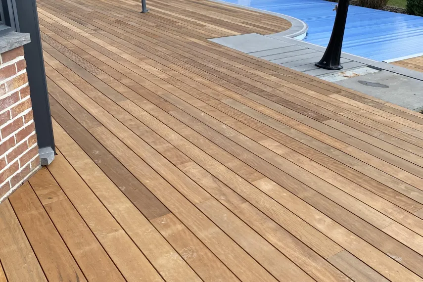 Terrasse en Itauba