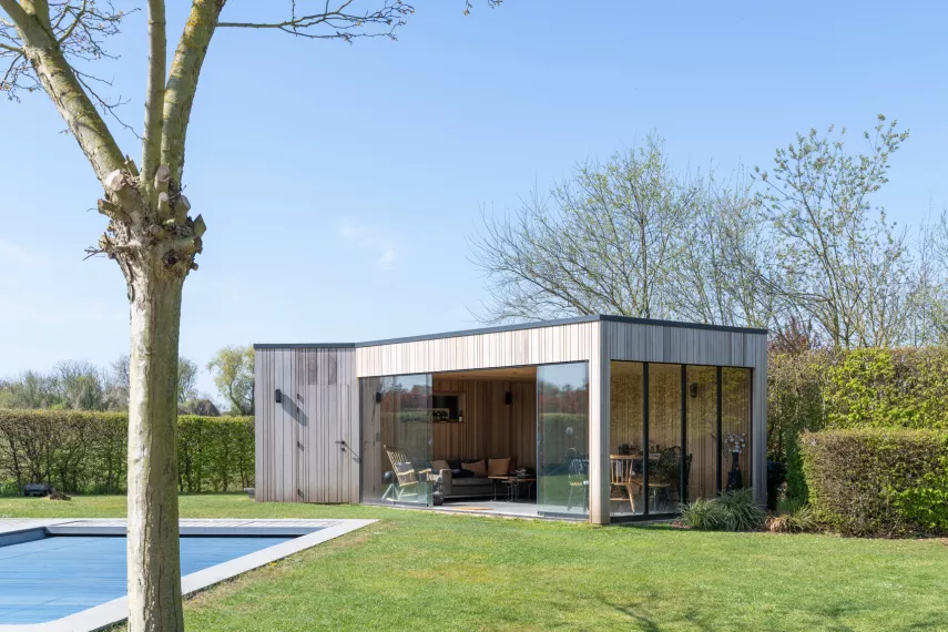 Poolhouse à Bleret